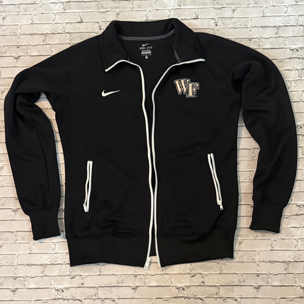 Nike Black and White Track Jacket with WF Emblem